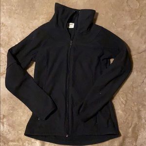 Black zip up jacket